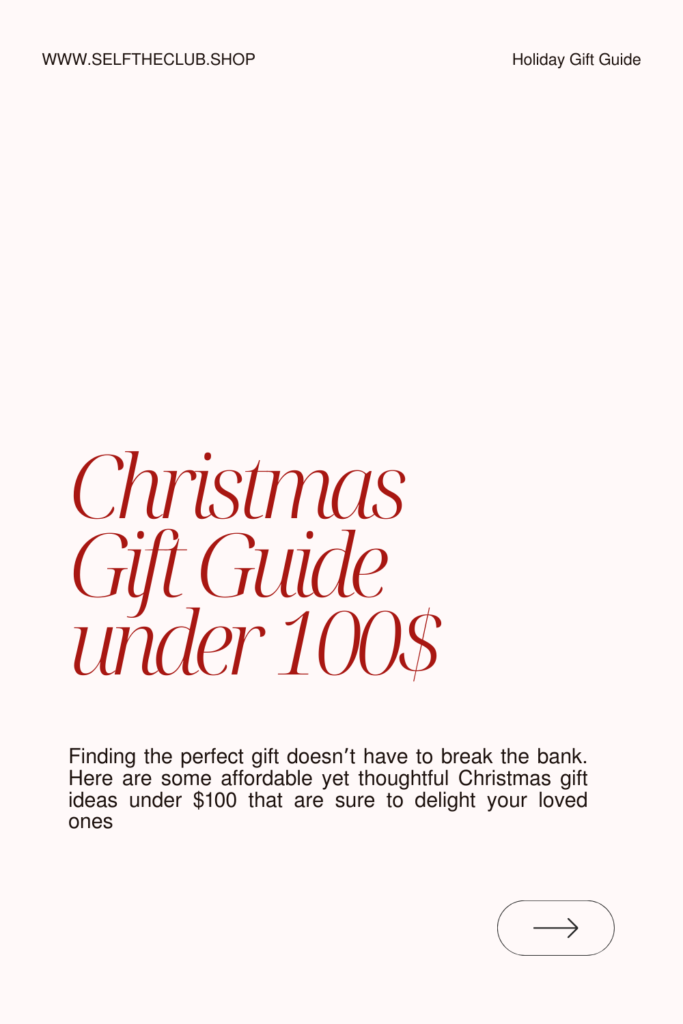 Holiday Gifts Under $100: Thoughtful Ideas for Everyone on Your List
