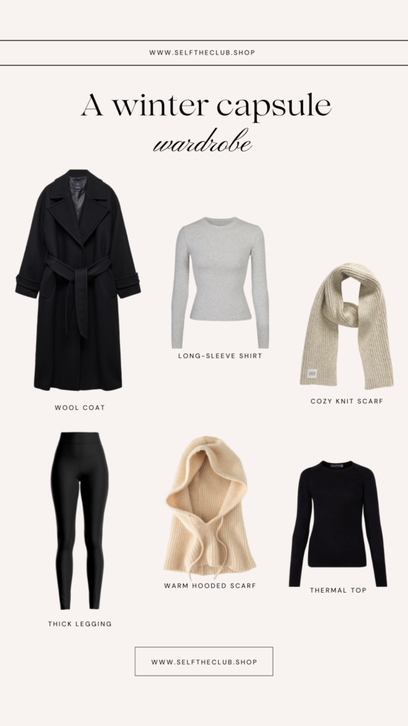 A winter capsule wardrobe